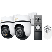 Koop TP-Link Tapo C530WS Duo Pack + D235 Smart Battery & Wired Doorbell - 6151123051098