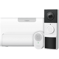 Koop TP-Link Tapo D210 Slimme Video Deurbel + H500 Smart HomeBase - 6151128441405