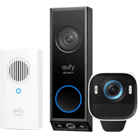 Koop EufyCam S3 Pro Duo Pack + Eufy Video Doorbell E340 + Chime - 6151117352330