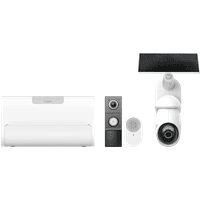 Koop TP-Link Tapo C660 Solar Kit + D235 Smart Battery & Wired Doorbell + H500 Smart HomeBase - 6151129518526