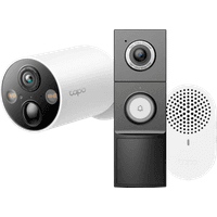 Koop TP-Link Tapo C425 + D235 Smart Battery & Wired Doorbell - 6151116357398