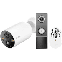 Koop TP-Link Tapo C460 + D235 Smart Battery & Wired Doorbell - 6151123043079