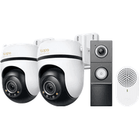 Koop TP-Link Tapo C530WS Duo Pack + D235 Smart Battery & Wired Doorbell - 6151123051098