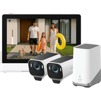 Koop EufyCam S3 Pro Duo Pack + Smart Display E10 - 6151122941918