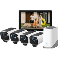 Koop EufyCam S3 Pro 4-Pack + Smart Display E10 - 6151122947996