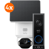Koop Eufy SoloCam E42 4-Pack + Video Doorbell E340 - 6151137797746