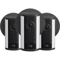 Koop Ring Spotlight Camera Pro 2e Generatie Stekker Zwart 3-Pack - 6151148419484