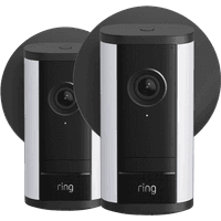 Koop Ring Spotlight Camera Pro 2e Generatie Stekker Zwart Duo Pack - 6151148416421