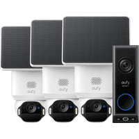 Koop Eufy SoloCam E42 3-Pack + Video Doorbell E340 - 6151137786726