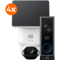 Koop Eufy SoloCam E42 4-Pack + Video Doorbell E340 - 6151137797746