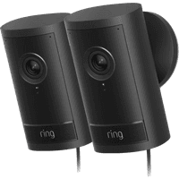 Koop Ring Outdoor Camera Pro Stekker Zwart Duo Pack - 6151148714732