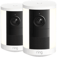 Koop Ring Spotlight Camera 2e Generatie Stekker Wit Duo Pack - 6151148641618