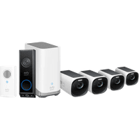 Koop EufyCam 3 4-Pack + Video Doorbell E340 + Chime - 6151121481439