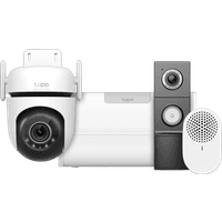 Koop TP-Link Tapo C530WS + H500 CentralHub + D235 Smart Battery & Wired Doorbell - 6151123679636