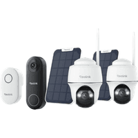 Koop Reolink Argus B430 Duo Pack + Solar Panel + D340W + Chime - 6156413549552