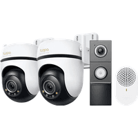 Koop TP-Link Tapo C530WS Duo Pack + D235 Smart Battery & Wired Doorbell - 6151123051098