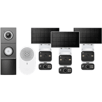Koop TP-Link Tapo C645D Solar Kit 3-Pack + D235 Smart Battery & Wired Doorbell - 6156414380307