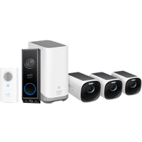 Koop EufyCam 3 3-Pack + Video Doorbell E340 + Chime - 6151121480494