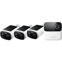 Koop Reolink Argus B340S 3-Pack + Home Hub 1 Lite - 6156413544571