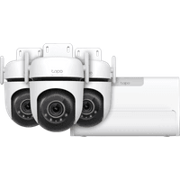 Koop TP-Link Tapo C530WS 3-Pack + H500 CentralHub - 6151123677649