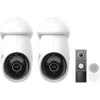 Koop TP- Link Tapo C560WS Duo Pack + D235 Smart Battery & Wired Doorbell - 6151139021016