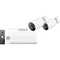Koop TP-Link Tapo C460 Duo Pack + H500 CentralHub + D235 Smart Battery & Wired Doorbell - 6151128792705