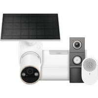 Koop TP-Link Tapo C460 Solar Kit + H500 CentralHub + D235 Smart Battery & Wired Doorbell - 6151123698606