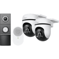 Koop TP-Link Tapo C500 Duo Pack + D235 Smart Battery & Wired Doorbell - 6156414372302
