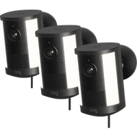 Koop Ring Spotlight Camera 2e Generatie Stekker Zwart 3-Pack - 6156414953969